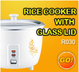 Rice cook with classlid